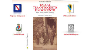 “Bacoli tra Ottocento e Novecento”, il 4 luglio la presentazione del libro di Francesco Lubrano