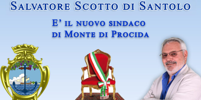 Salvatore Scotto di Santolo è il nuovo sindaco di Monte di Procida!