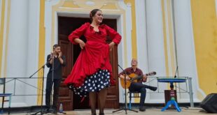 VIDEO. HELENA CUETO MONTE DI PROCIDA PHLEGREA FLAMENCO FESTIVAL  SAGRATO CHIESA S. ASSUNTA IN CIELO