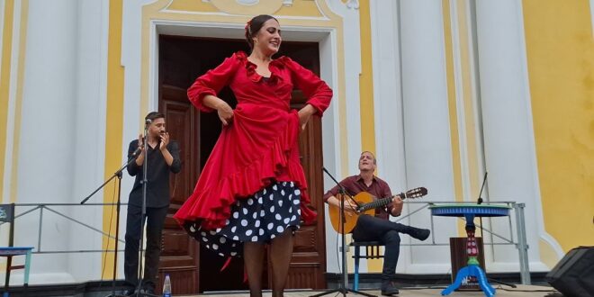 VIDEO. HELENA CUETO MONTE DI PROCIDA PHLEGREA FLAMENCO FESTIVAL  SAGRATO CHIESA S. ASSUNTA IN CIELO