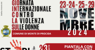 Monte di Procida in prima linea contro la violenza sulle donne: quattro giorni di eventi e iniziative