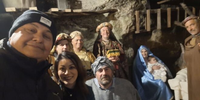 IL PRESEPE VIVENTE DI CAPPELLA FUTURA AI GIARDINI DI DEDALO.VIDEO