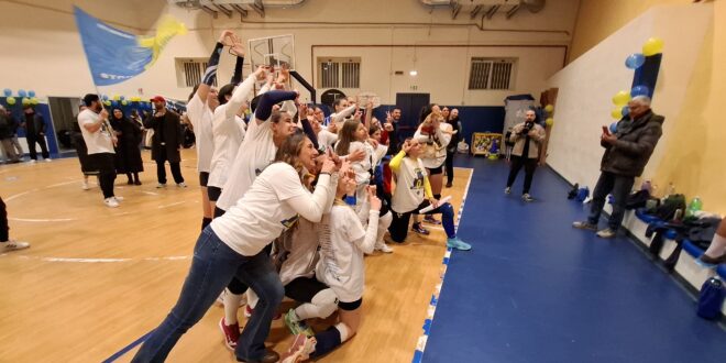 LA SQUADRA FEMMINILE DELLA MONTEVOLLEY VOLA IN SERIE D.VIDEO